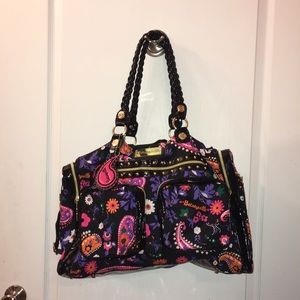 Betsy Johnson Poppin Paisley Bag